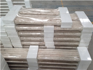 Natural Marble Molding, Beige Marble Molding & Border