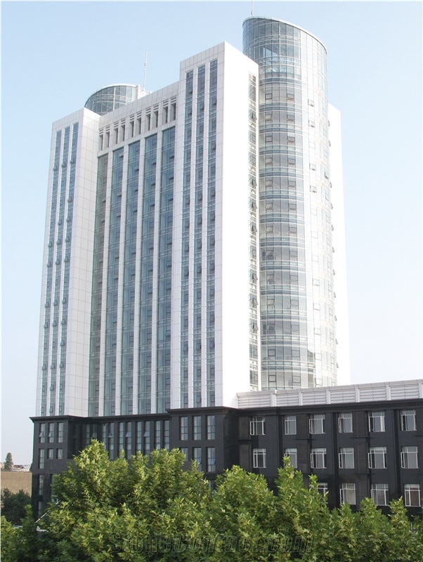 Building Decoration Exterior Wall Cladding, White Building & Walling