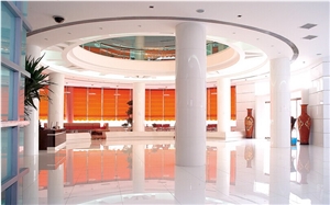 Greenhouse Crystallized Glass Column