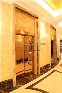 Airport Inside Outside Wall Panel Shopping Mall Wall Cladding Light Weight Facades Stone Panel