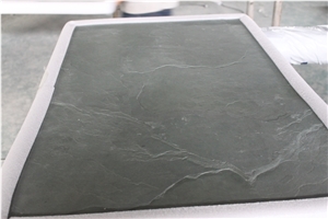 Brazilian Ocean Green Slate Stone Honeycomb Panel Natural Cleft Finished