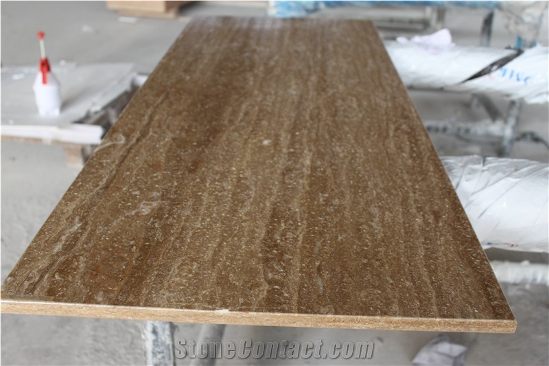 Persian Silver Travertine Tabletops,Travertine Kitchen Countertops