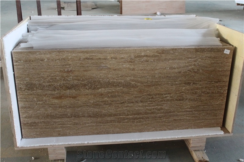 Persian Silver Travertine Tabletops,Travertine Kitchen Countertops