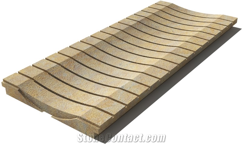 California Drain Grate 610x250x30 mm, Prof. 1B3, Sandblasted