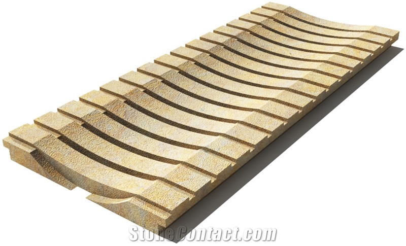 California Drain Grate 610x250x30 mm, Prof. 1C3, Sandblasted