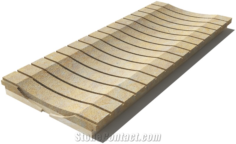 California Drain Grate 610x250x30 mm, Prof. 8BU, Sandblasted
