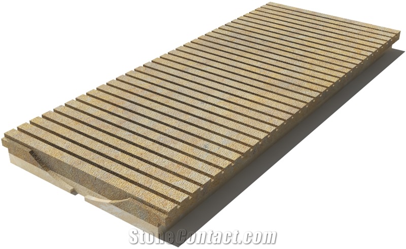 California Drain Grate 610x250x30 mm, Prof. 9D3, Sandblasted