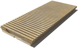 California Drain Grate 610x250x30 mm, Prof. 9D3, Sandblasted