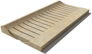 California Drain Grate 610x250x30 mm, Prof. CG0, Sandblasted