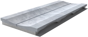 Kavala Drain Grate 610x250x30 mm, Prof. 8EU, Sandblasted