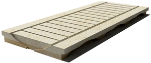 Sunny Drain Grate 610x250x30 mm, Prof. 9BU, Sandblasted