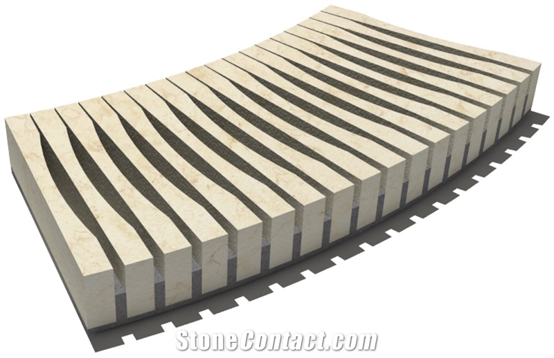 Sunny Modular Drain Grate 22x242x50 mm, Prof. FZ, Sandblasted