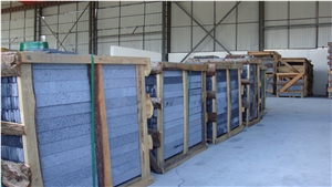China Tengchong Black Basalt Tiles & Slabs Polished