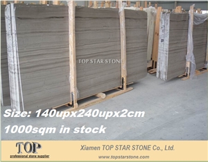 Athen Grey Wood Vein Marble Slabs