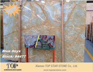Azul Blue Onyx Natural Stone Slabs