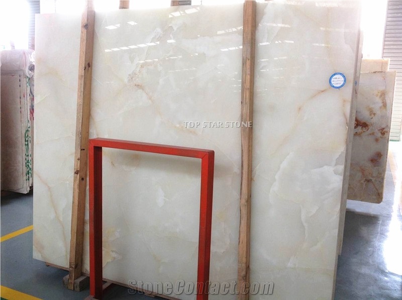 Pure White Onyx Slabs, Turkey White Onyx Slabs & Tiles