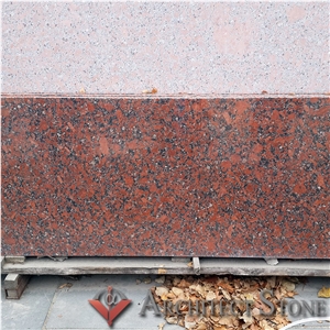 Rosso Santiago Granite Slabs
