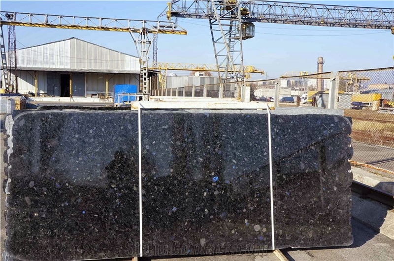 Volga Blue Labradorite Slabs, Volga Blue Granite Slabs & Tiles
