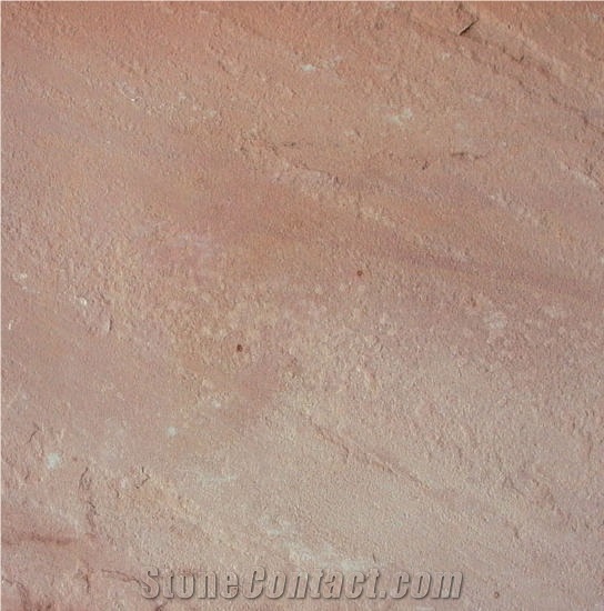 Modak Pink Sandstone Slabs & Tiles, India Pink Sandstone