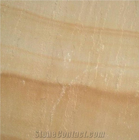 Rippon Buff Sandstone Slabs & Tiles, India Beige Sandstone