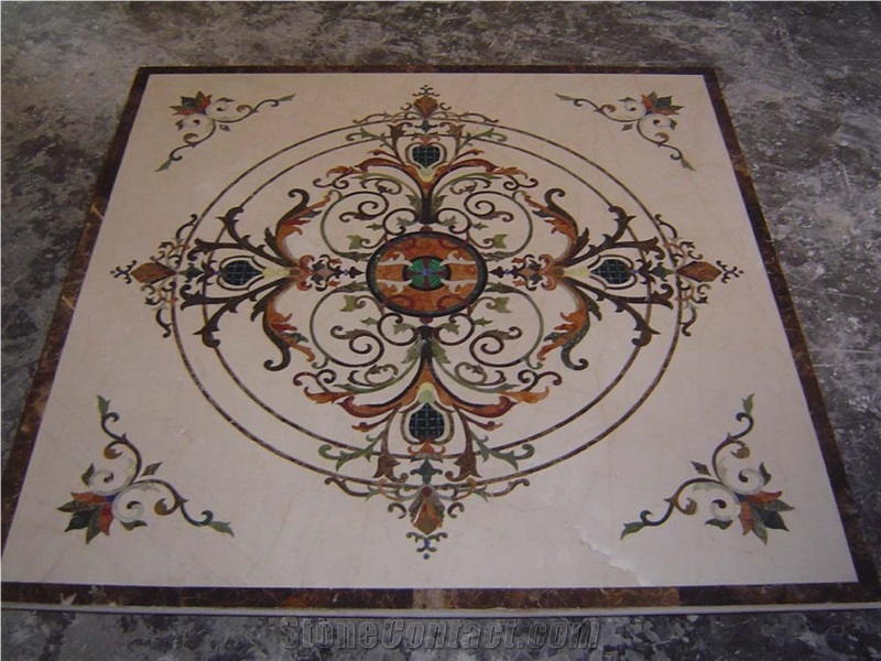 Floor Medallions, Square Medallion