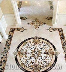 Floor Medallions, Square Medallion
