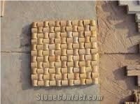 Sandstone Mosaic, Split Face Mosaic, Wall Mosaic