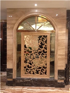 Green onyx walling relief beautiful design