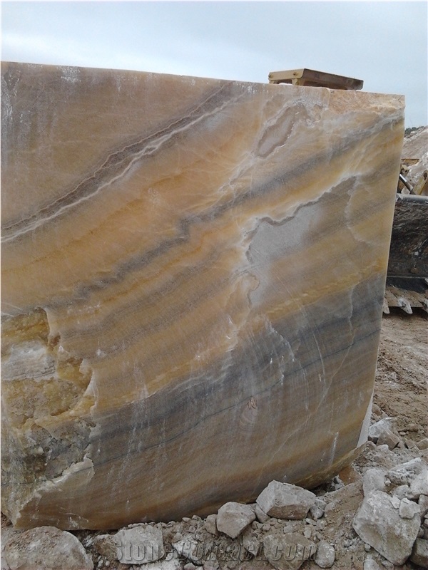 Miele Onyx Block, Mexico Beige Onyx