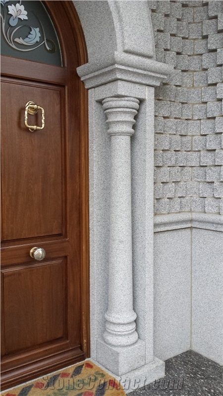 Gris Quintana Grey Granite Column