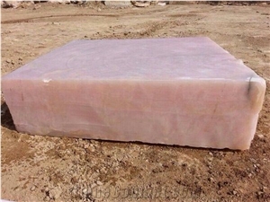 Persian Pink Onyx Block, Iran Pink Onyx Persian Pink Onyx Block, Iran Pink Onyx