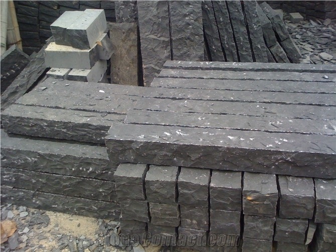 Basalt Kerbstone,Zhangpu Black Basalt Curbstone