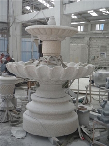 China Granite Stone Garden Fountains, Exterior Fountains, Water Features, Floating Ball Fountains