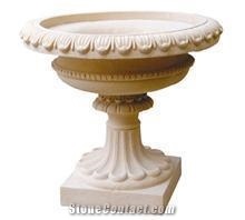 China Pink Granite Flower Pots,Planter Pots,Flower Stand,Outdoor Planters,Planter Boxes,Planter Pots