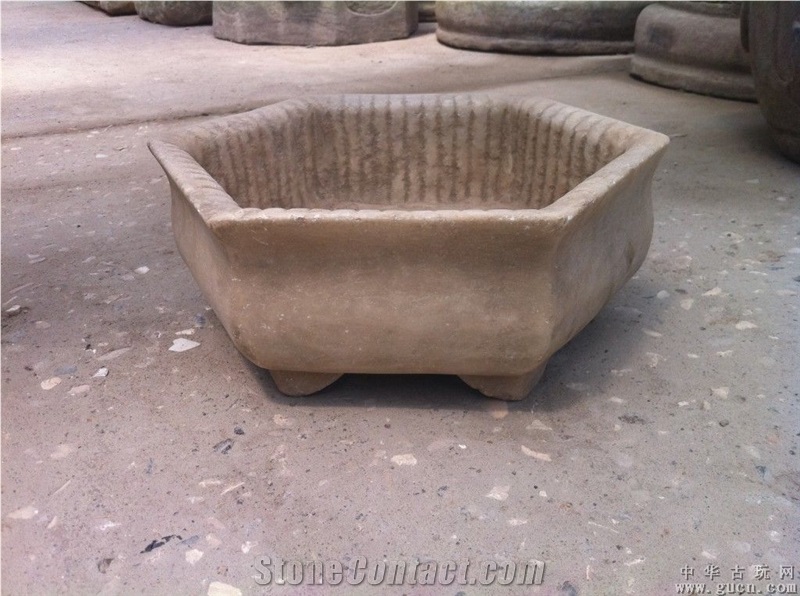 China Red Granite Flower Pos,Flower Vases,Planter Pots,Outdoor Planters,Planter Boxes,Landscaping Planters