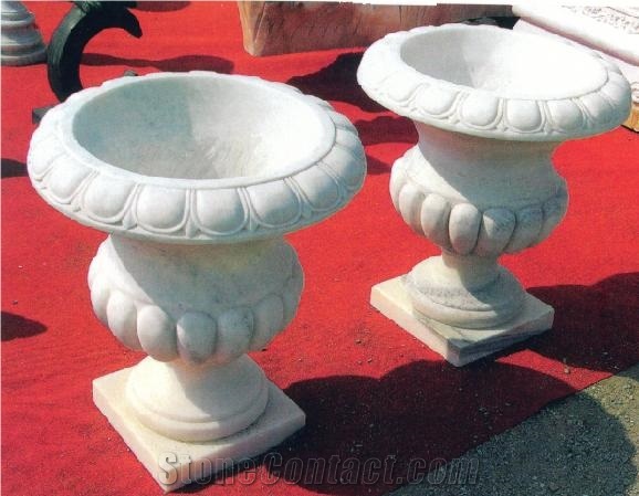 China Red Granite Flower Pos,Flower Vases,Planter Pots,Outdoor Planters,Planter Boxes,Landscaping Planters