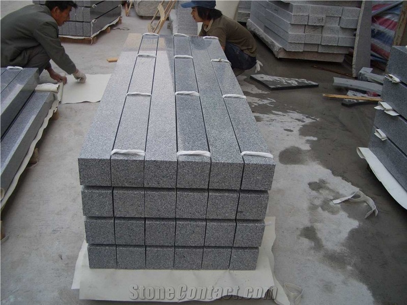 G654 Floor Paving Tiles Flamed Finish
