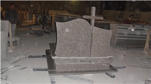 G664 Granite Cross Monument Poland Design Style