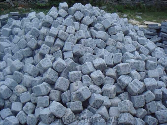 Grey Granite Cube Stone,Natural Split Cube Stone & Paver