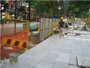 Padang Dark G654 Granite Paving Stone