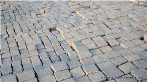 Tandur Yellow Cobble Tumbled, Tandur Yellow Limestone Cube Stone & Pavers