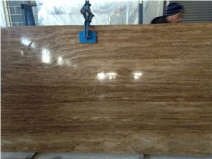 Noce Travertine Slabs & Tiles, Turkey Brown Travertine