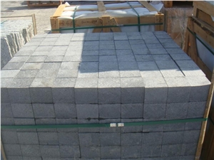 Dark Grey Granite Cube Stone Bricks