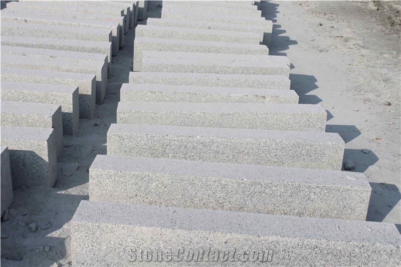 Light Grey Granite Kerbstone,Trapper Granite