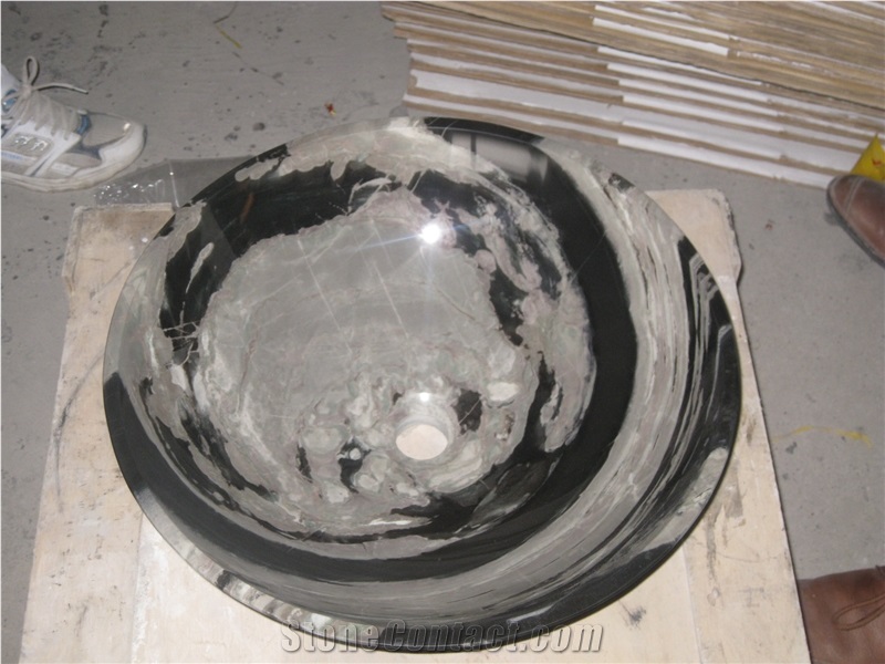 Black Granite Sinks,Washing Vessel Sink