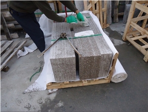 G664 Natural Stone Stairs,Pink Granite Stairs and Risers
