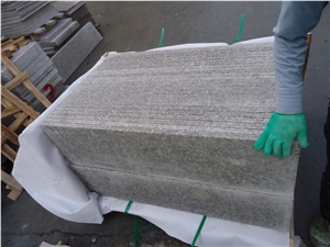 G664 Natural Stone Stairs,Pink Granite Stairs and Risers