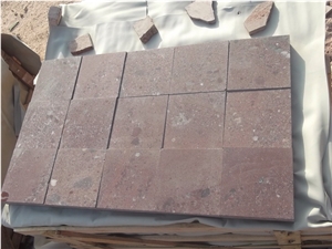 Putian Red Porphyry,Red Paving Stone,Natural Stone Paver,Exterior Floor Tiles