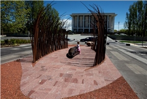Putian Red Porphyry,Red Paving Stone,Natural Stone Paver,Exterior Floor Tiles