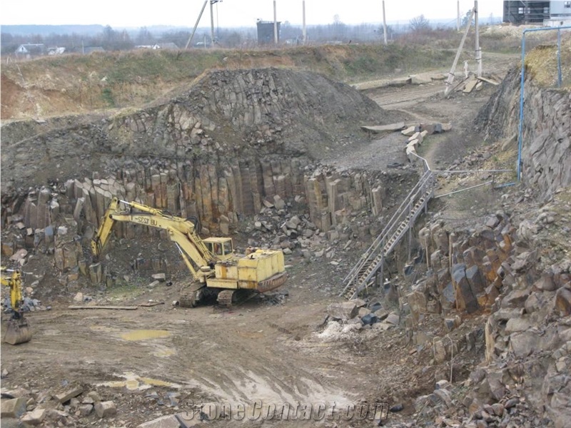 Basalt Blocks, Ukraine Black Basalt